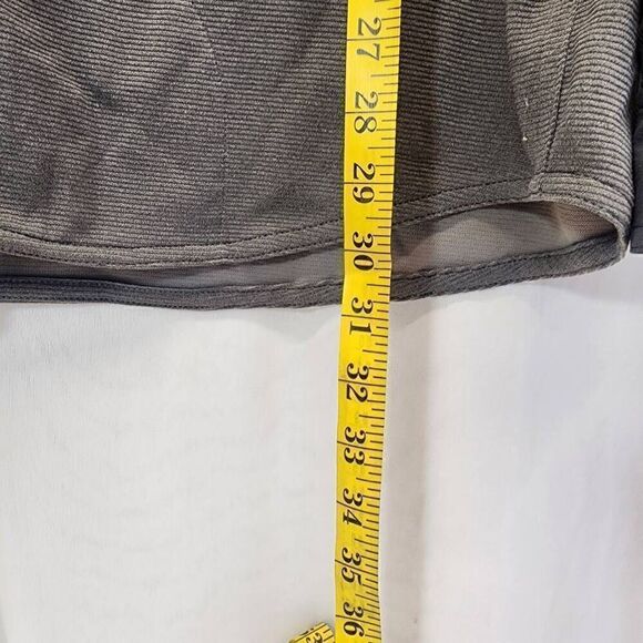 L.L. Bean Grey Long-Sleeve Button-up Shirt Jacket Men's Size L I1 - Picture 3 of 8